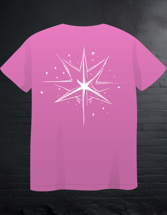 EMBRACE THE CHAOS TEE (PASTEL PURPLE)