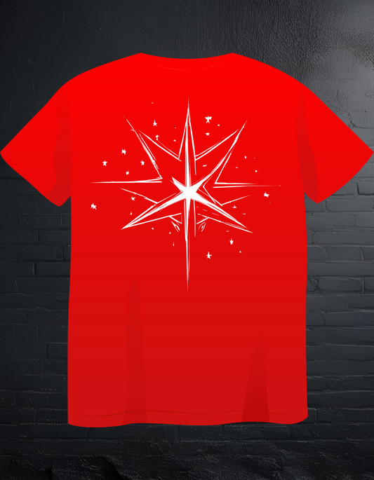 EMBRACE THE CHAOS TEE (RED)
